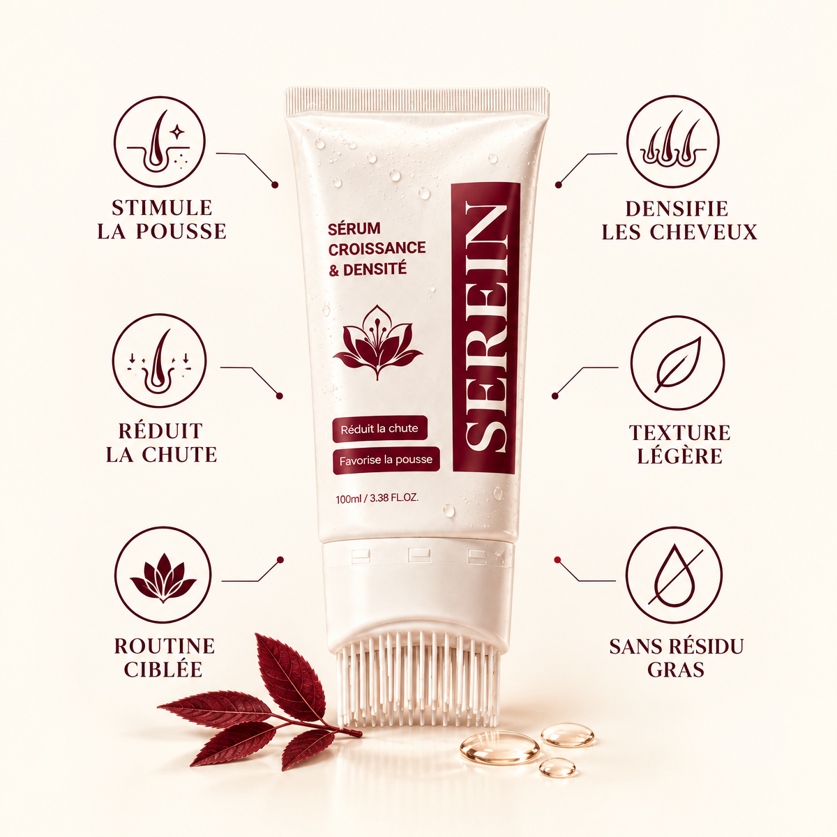 Sérum anti-chute naturel